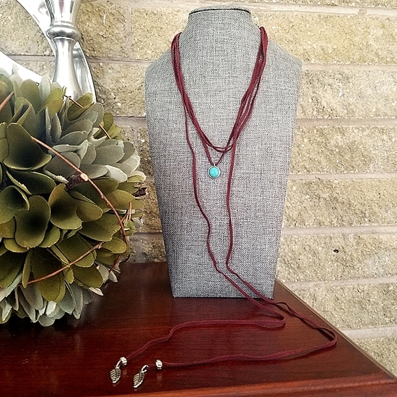 Boho Layered Tassel Necklace - Picture 6 of 11